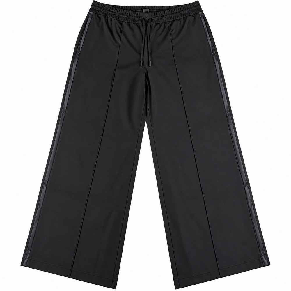 Athleta Endeavor High Rise Relaxed Wide Leg Pants Women Size XL Black Drawstring
